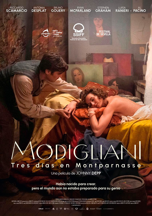 MODIGLIANI, TRES DIAS EN MONTPARNASSE