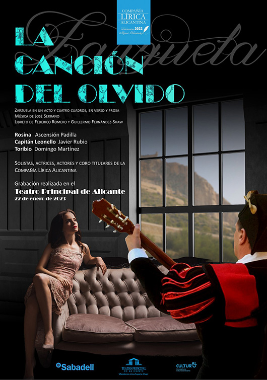 ZARZUELA - LA CANCION DEL OLVIDO
