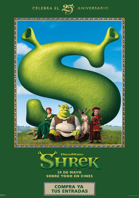 SHREK 25 ANIVERSARIO